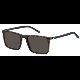 Tommy Hilfiger Sonnenbrille Herren Tommy Hilfiger TH 2077/S 55 havanna