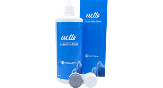 meineLinse activ All-in-One-Lösung Einzelflasche - Ansicht 2