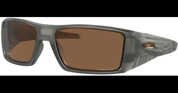 Oakley Heliostat OO9231 923116 - Sonnenbrille Herren - Fassung: Transparent, Kunststoff, Rechteck - Glasfarbe: Prizm Bronze - Ansicht 2