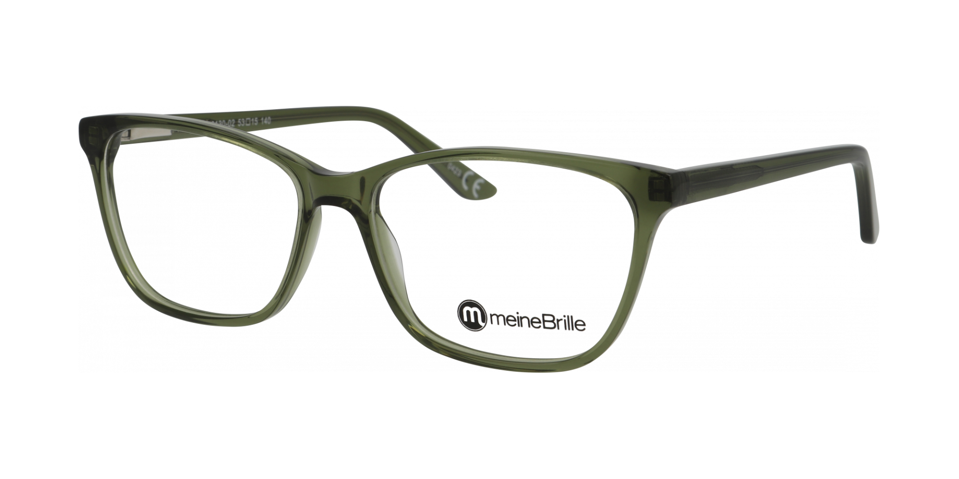 meineBrille 04-40130-02, Grün transparent online kaufen! 