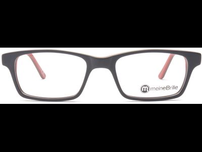 meineBrille 04-69240-01, Dunkel Blau/Orange/Rot front