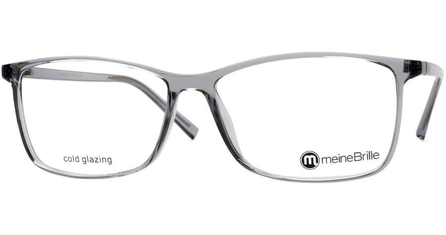 meineBrille 04-69020-03, Grau Kunststoff Brille