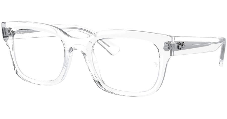 Ray-Ban Brille Chad 0RX7217 8321, Glänzendes Transparent - LARGE