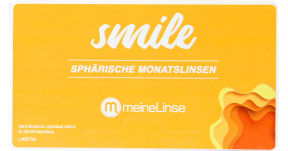 meineLinse smile sphärische Monatslinsen 6er Kontaktlinsen - Ansicht 2