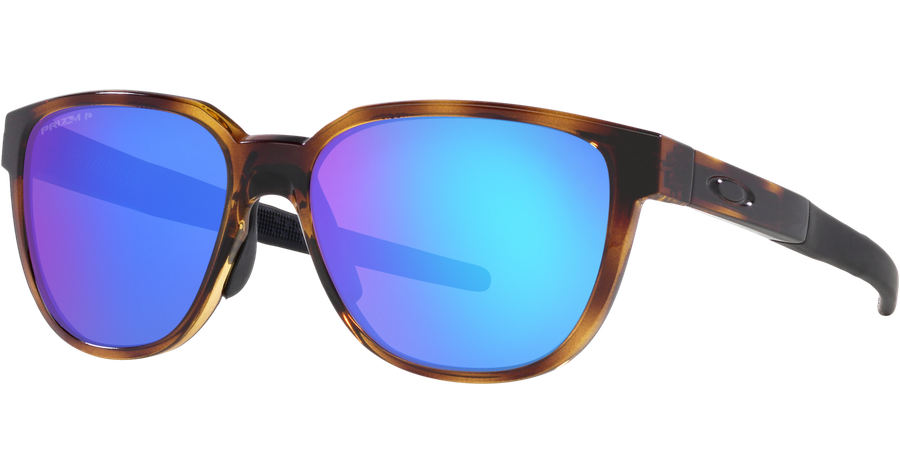 Oakley Actuator OO9250 925004 - Sonnenbrille Herren - Fassung: Braun, Kunststoff, Rechteck - Glasfarbe: Blau
