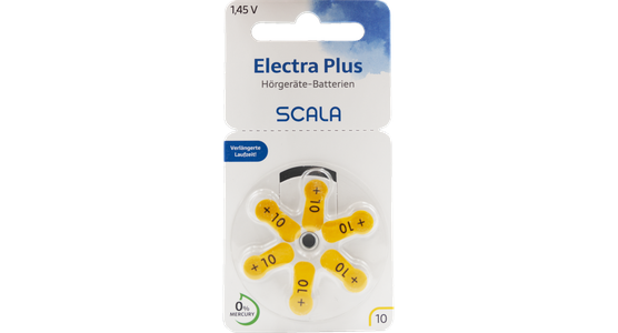 Scala Hörgerätebatterien Electra plus 10 (60 Stk.) - Ansicht 3