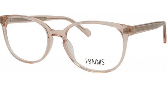 FRAIMS 03-41220-01 Sarah, rosé kristall glänzend Brille Damen Rosé, Kunststoff, Trapez - Ansicht 2