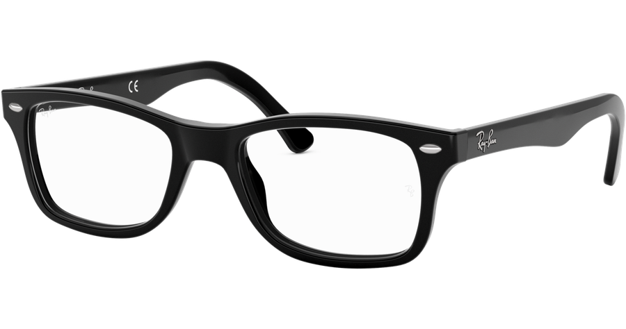 Ray-Ban Brille RX5228 2000 schwarz rechteckig vollrand
