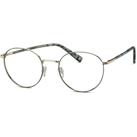 Brendel 902441 52 40 Runde Brille Damen Grün Metall