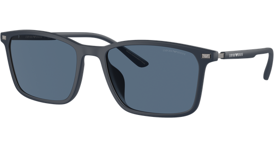 Emporio Armani EA4223U 508880 - Sonnenbrille Herren - Fassung: Blau, Kunststoff, Rechteck - Glasfarbe: Blau - Ansicht 2