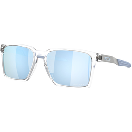 Oakley Exchange Sun OO9483 948303 56 - Sonnenbrille Unisex - Fassung: Transparent, Kunststoff, Rechteck - Glasfarbe: Blau