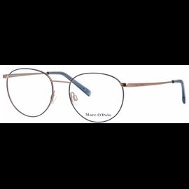 Marc O'Polo Brille 502136 27 5117 Gold Blau Unisex Metall, Rund