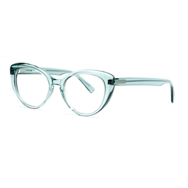 FRAIMS 03-97120-02 Marilyn, Karibik Grün Kristall Cateye Brille