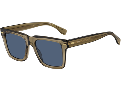 HUGO BOSS BOSS 1442/S - Sonnenbrille Herren - Fassung: Braun, Kunststoff