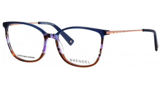 Brendel Brille 903137 54 67 Schmetterling Rahmenfarbe Blau, Braun, Lila, Gold - Ansicht 2