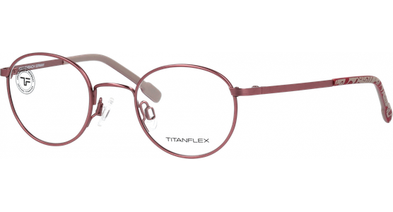 Titanflex Kids 830131 41 51 - Kinderbrille - Fassung: Rot, Metall - Ansicht 2