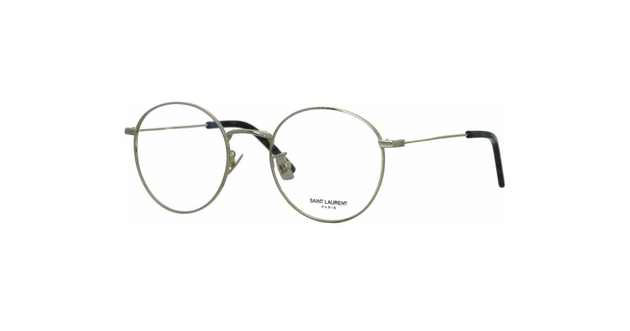 Saint Laurent SL 237/F 003 Gold Brille Herren Metall Rund