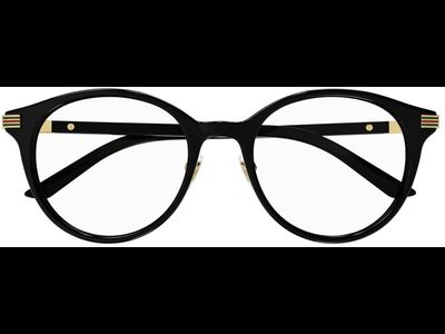 Gucci Brille Damen Gucci GG1454OK 52 Schwarz Ansicht 2