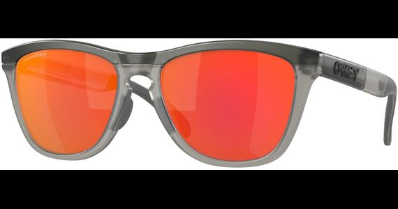 Oakley Frogskins Range OO9284 928401 55 - Sonnenbrille Herren - Fassung: Grau, Kunststoff, Rund - Glasfarbe: Rot - Ansicht 2