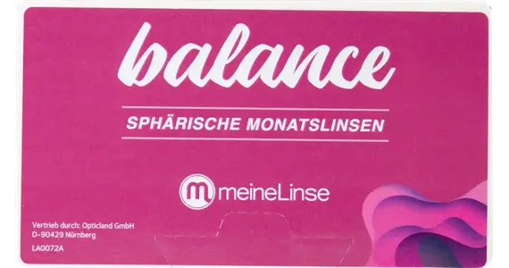 meineLinse balance sphärische Monatslinsen 3er - Ansicht 2