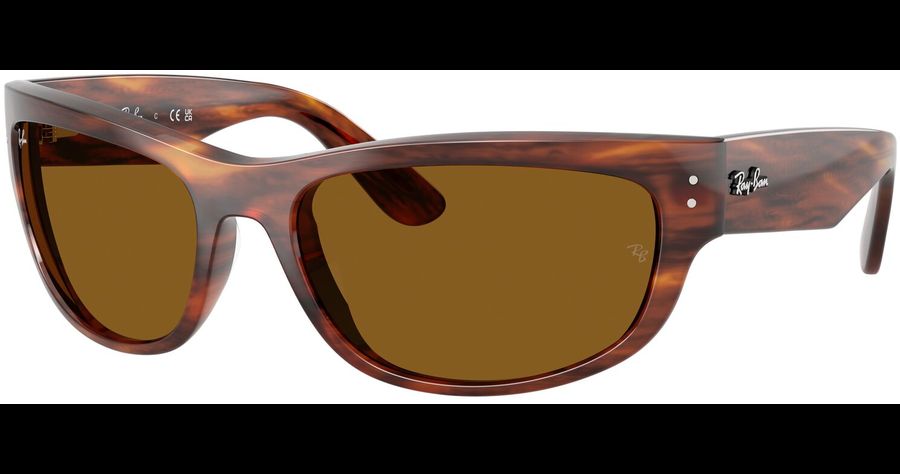 Ray-Ban Mega Balorama RB2289 954/33 - Sonnenbrille Unisex - Fassung: Havanna, Kunststoff, Eckig
