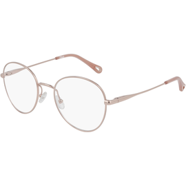 Chloé CH0021O Rosé Brille Damen Metall Rund