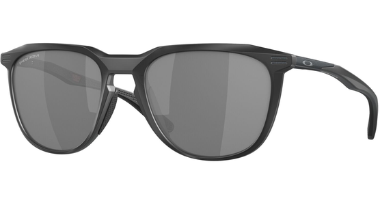 Oakley Thurso OO9286 928601 - Sonnenbrille Herren - Fassung: Schwarz, Kunststoff, Rund - Glasfarbe: Grau - Ansicht 2