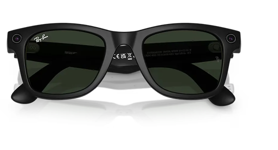 Ray-Ban Meta Wayfarer RW4006 601S1M 50 Matt Schwarz selbsttönende Gläser Graphit Grün (Gen 1) - Ansicht 7