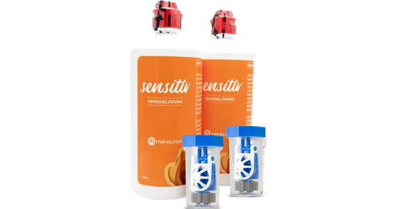  meineLinse sensitiv Peroxidlösung 2x360ml Ansicht 1