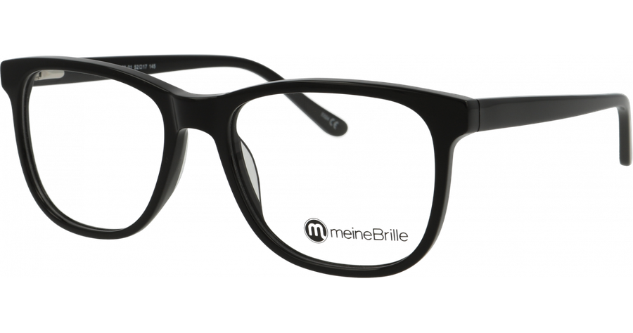  meineBrille 04-40170-01,  Schwarz Ansicht 1