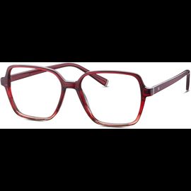 Humphrey´s 583181 52 50 - Brille Damen - Fassung: Rot, Kunststoff, Rechteck