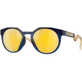 Oakley HSTN OO9242 924211 - Sonnenbrille Herren - Fassung: Blau, Kunststoff, Rund - Glasfarbe: Prizm 24k Polarized