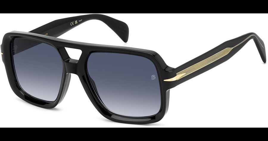  David Beckham DB 7151/S 55 Schwarz Ansicht 1