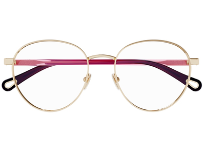 Chloé Brille Damen Chloé CH0269O 53 Gold Ansicht 2