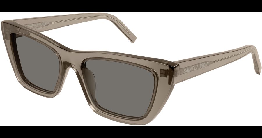 Saint Laurent SL 276 MICA - 045 Braun/Hellgrau - Größe M Damen-Sonnenbrille