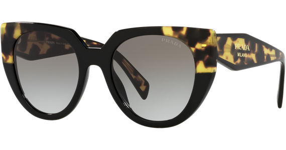 Prada PR 14WS 3890A7 Sonnenbrille Black Tortoise - Ansicht 2
