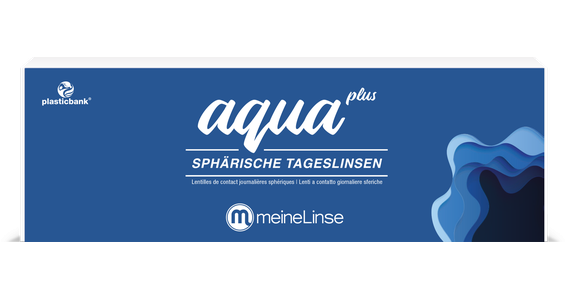 meineLinse aqua plus sphärische Tageslinsen 30er Kontaktlinsen - Ansicht 2