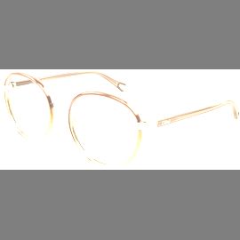 Chloé Brille CH0033O Braun/Gold Rund