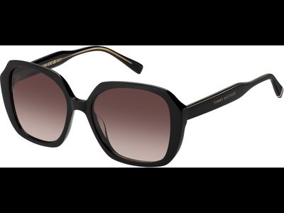 Tommy Hilfiger Sonnenbrille Damen Tommy Hilfiger TH 2105/S 54 black Ansicht 2