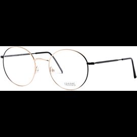 Fraims Brille 03-97170-03 Celine, Schwarz Matt Gold Rund
