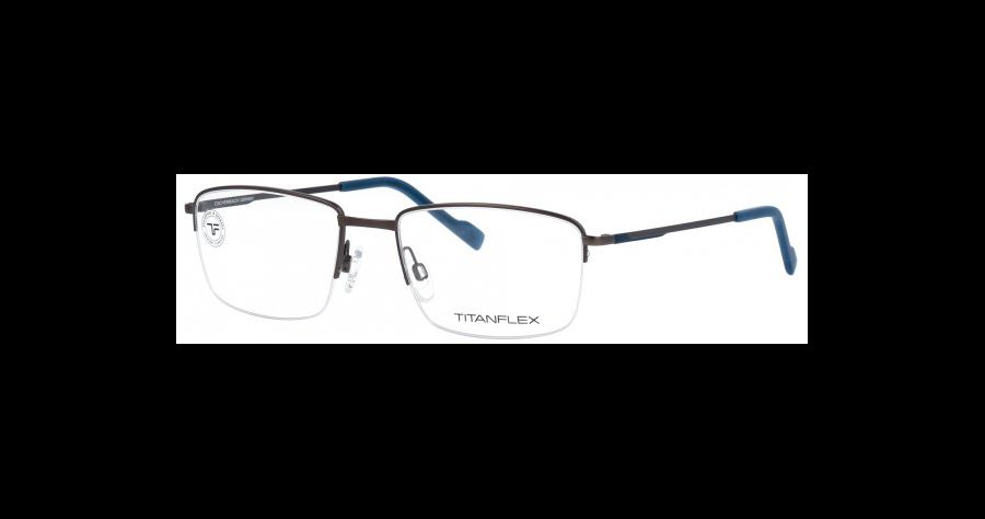 Titanflex Brille Herren Titanflex 820801 55 30 Ansicht 1