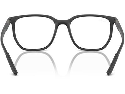 Ray-Ban Brille Unisex Ray-Ban RX7235 5204, Schwarz matt - XLARGE Ansicht 5
