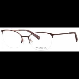 Brendel 902422 52 50 Halbrand Brille Damen Rot Metall