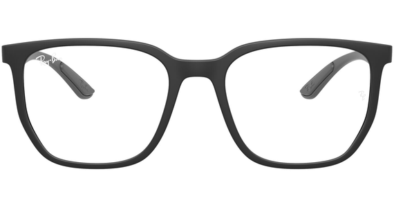 Ray-Ban RX7235 5204, Schwarz matt - XLARGE - Ansicht 3