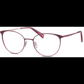 Brendel 902389 52 55 Brille Damen Rot Metall Rund