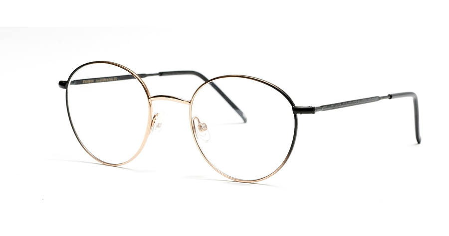 FRAIMS Brille Unisex FRAIMS 03-97180-02 Joy, Schwarz Matt/Gold Ansicht 1