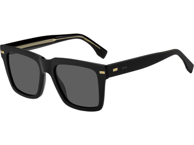HUGO BOSS BOSS 1442/S BLACK - Sonnenbrille Herren - Fassung: Schwarz, Kunststoff