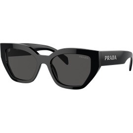 Prada PR A09S 1AB5S0 Sonnenbrille Schwarz Cateye Damen