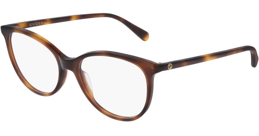 Gucci GG0550O HAVANA Cateye Brille