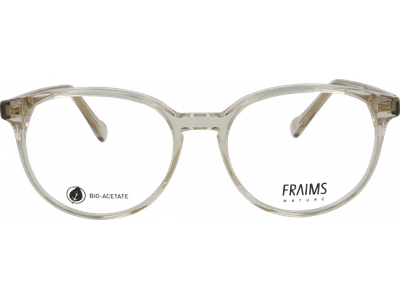 FRAIMS Brille Unisex FRAIMS NATURE 03-31120-04 Erika, transparent beige glänzend Ansicht 2
